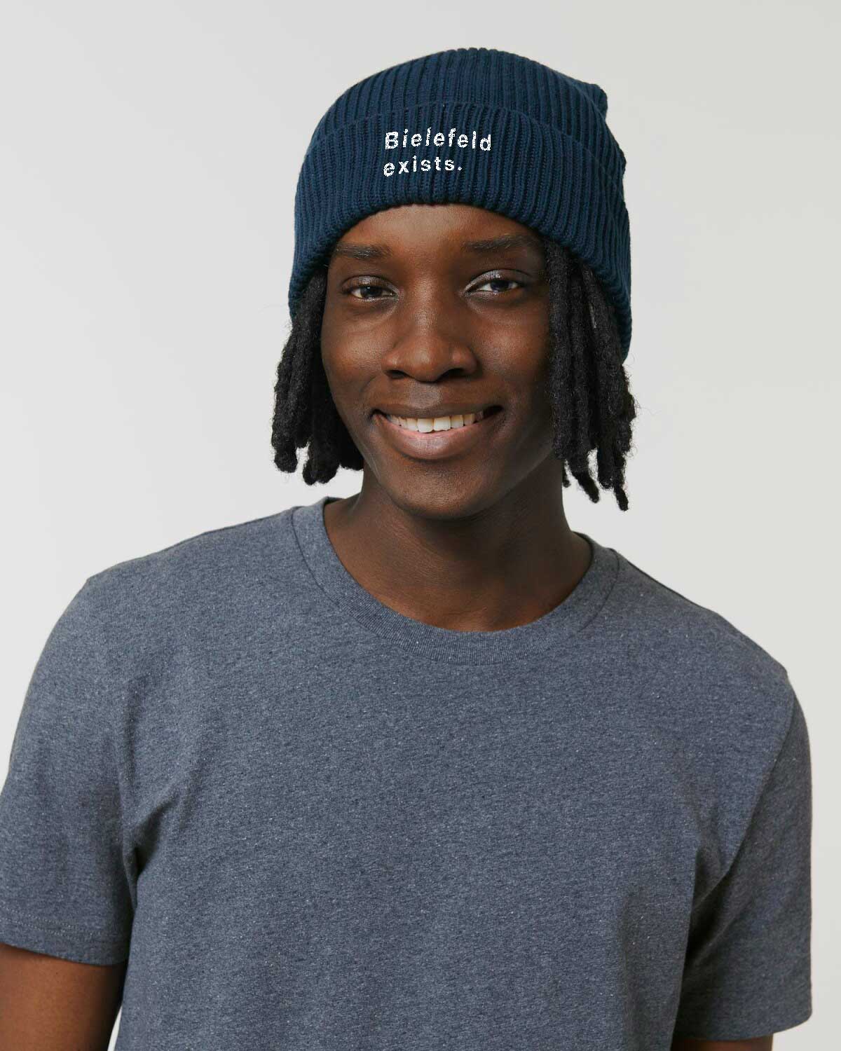 Beanie: Bielefeld exists. Original - Organic Beanie (Stick)