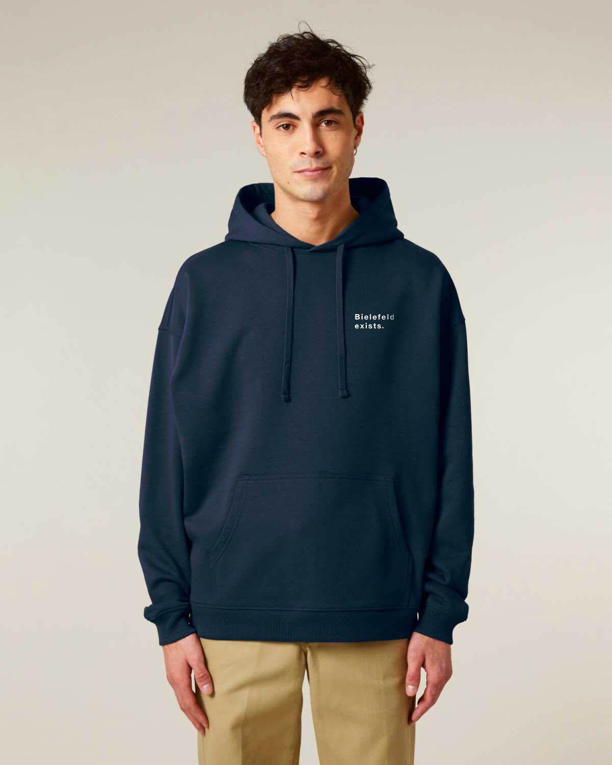 Hoodie: Bielefeld exists. Original - Organic Oversize Hoodie (Stick)