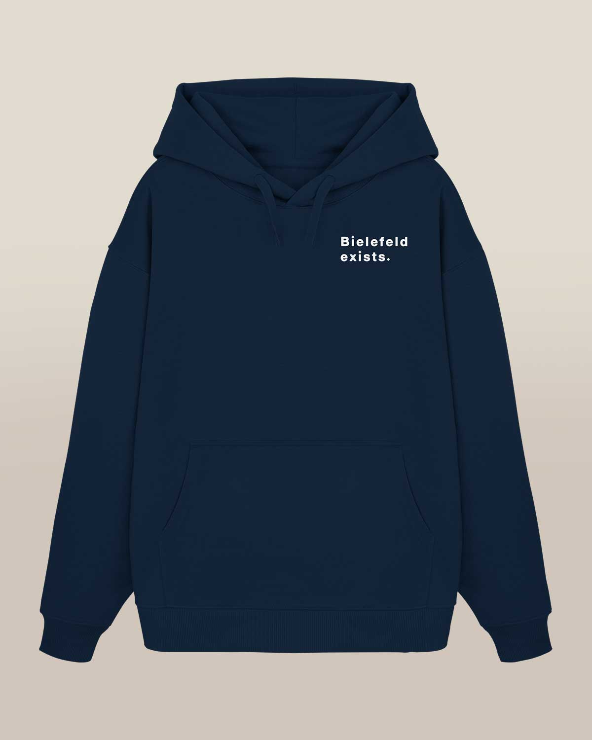 Hoodie: Bielefeld exists. Original - Organic Oversize Hoodie (Stick)