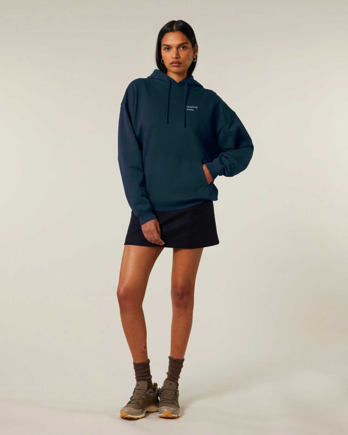 Hoodie: Bielefeld exists. Original - Organic Oversize Hoodie (Stick)