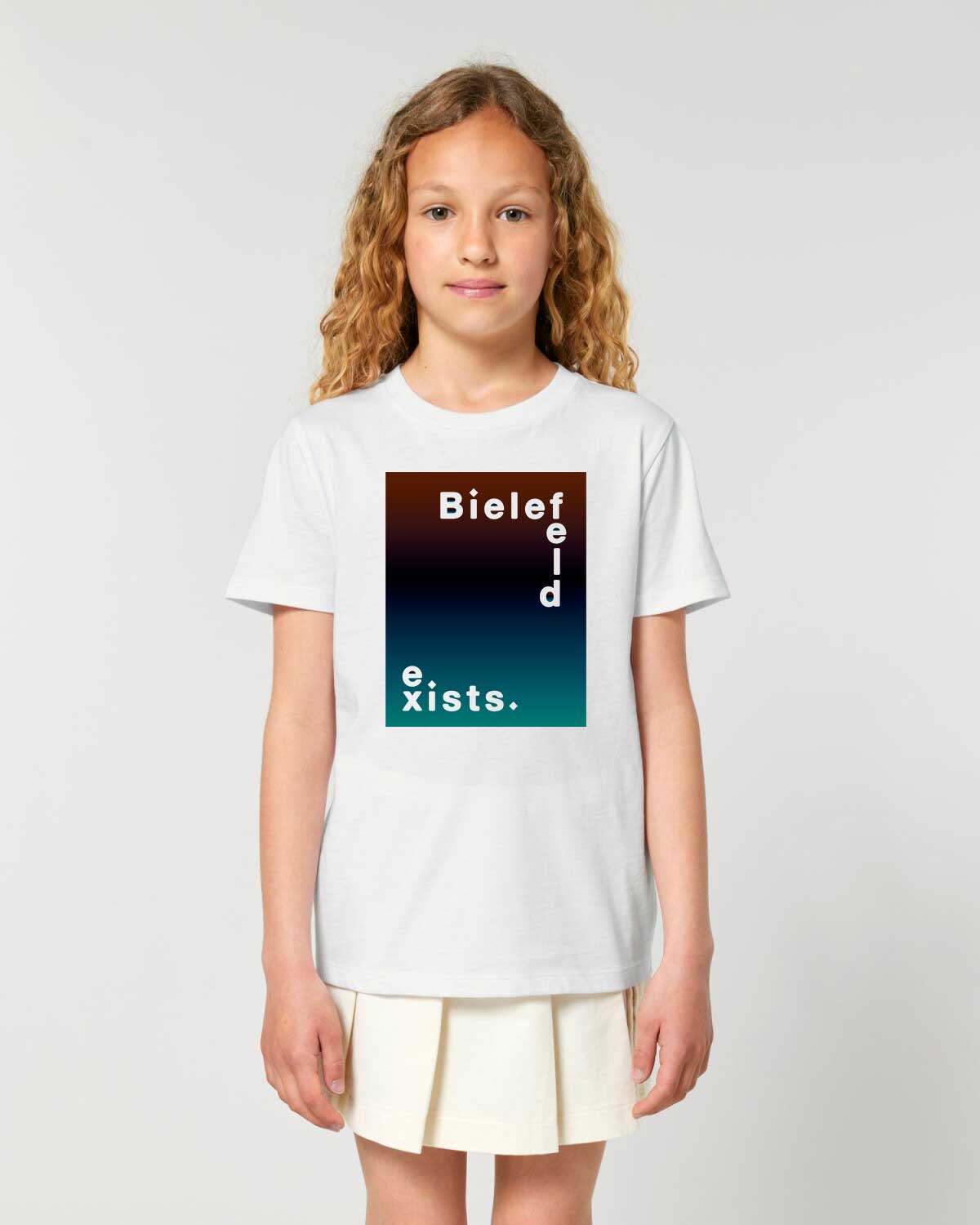 KIDS Bielefeld exists. Retro - Organic Shirt (FrontPrint)