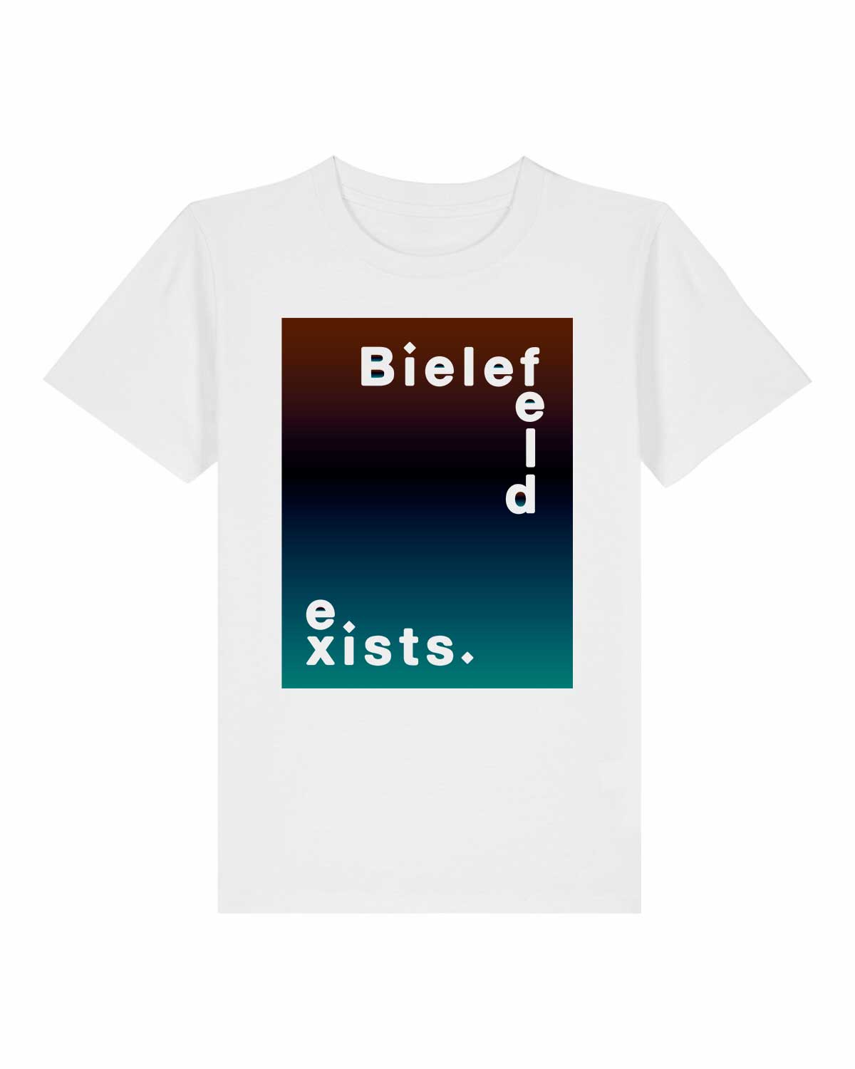 KIDS Bielefeld exists. Retro - Organic Shirt (FrontPrint)