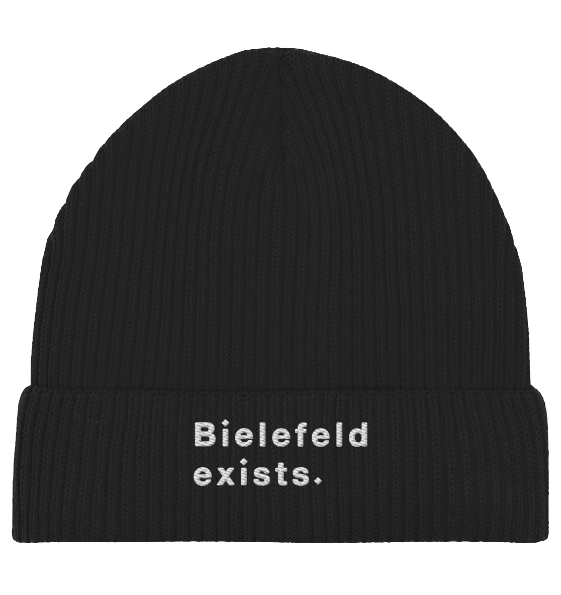 Beanie: Bielefeld exists. Original - Organic Beanie (Stick)