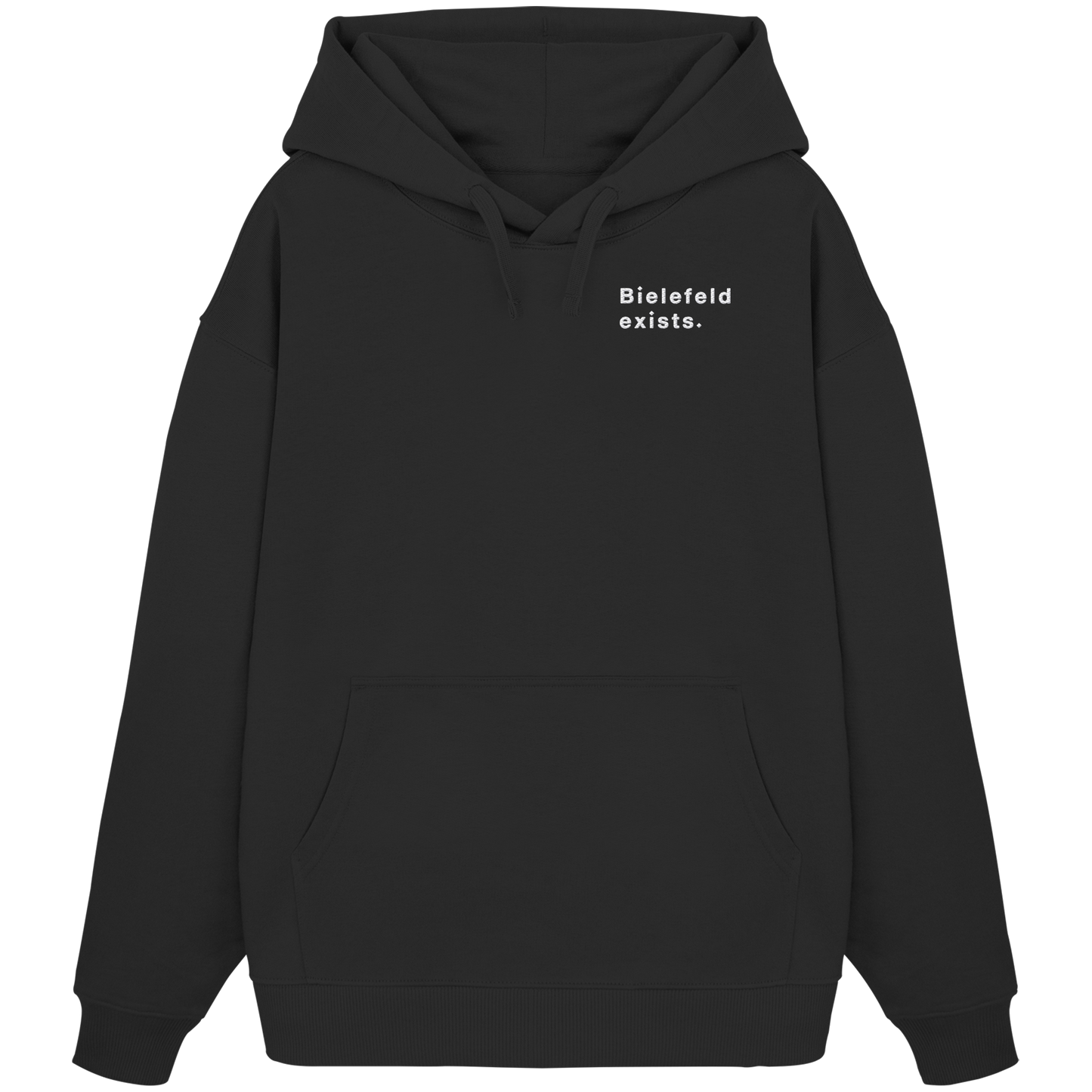 Hoodie: Bielefeld exists. Original - Organic Oversize Hoodie (Stick)