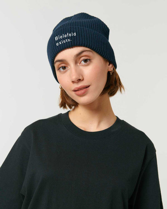 Beanie: Bielefeld exists. Original - Organic Beanie (Stick)